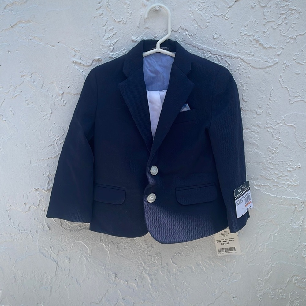 Nautica Toddler Boys Special Occasion Suit Set, 2 Piece
